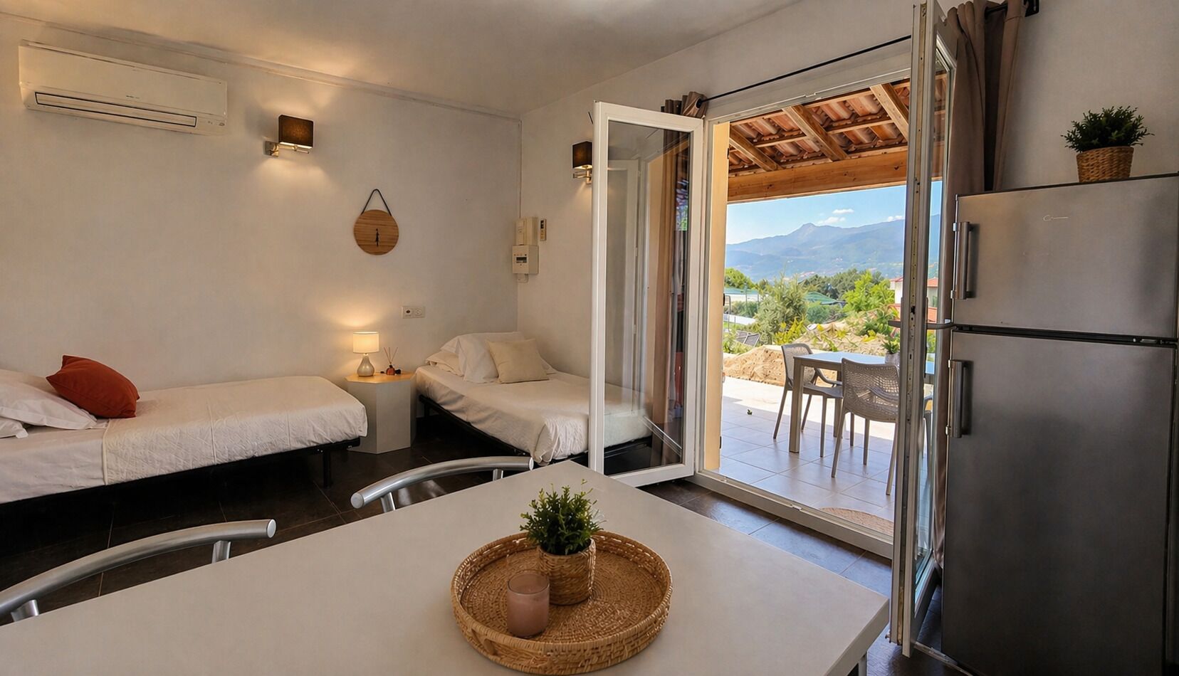 1 camera, insonorizzazione, Wi-Fi gratuito, lenzuola