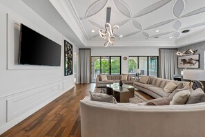 Smart TV, video games, ping pong