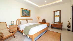 Villa, 2 Bedrooms, Pool View | 2 bedrooms, laptop workspace, free WiFi