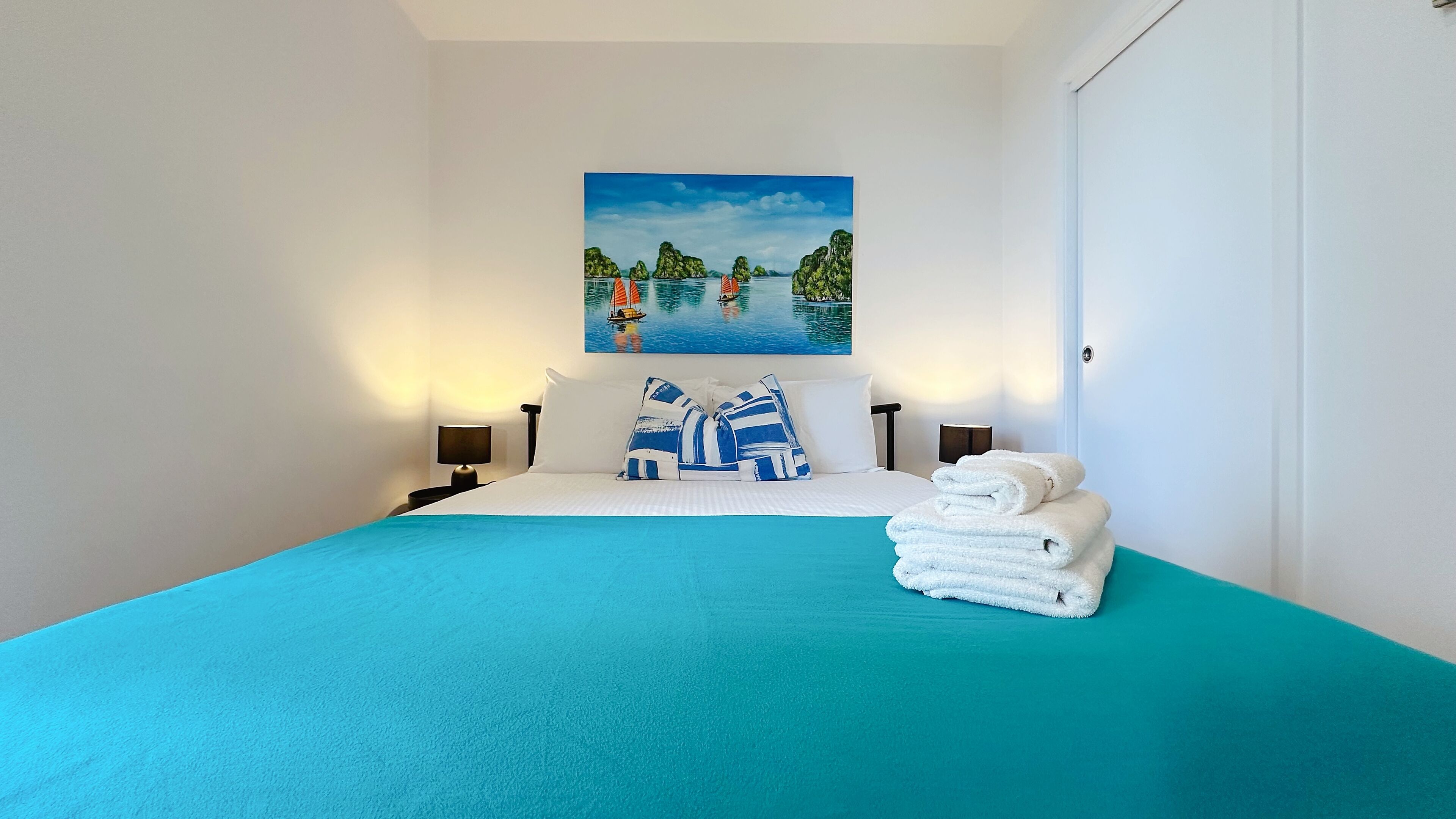 2 bedrooms, desk, iron/ironing board, free WiFi