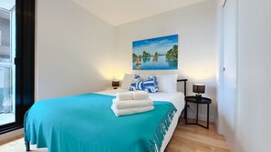 2 bedrooms, desk, iron/ironing board, free WiFi