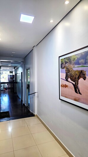 Handrails in hallways - Bandeirantes Hotel (Cuiaba)