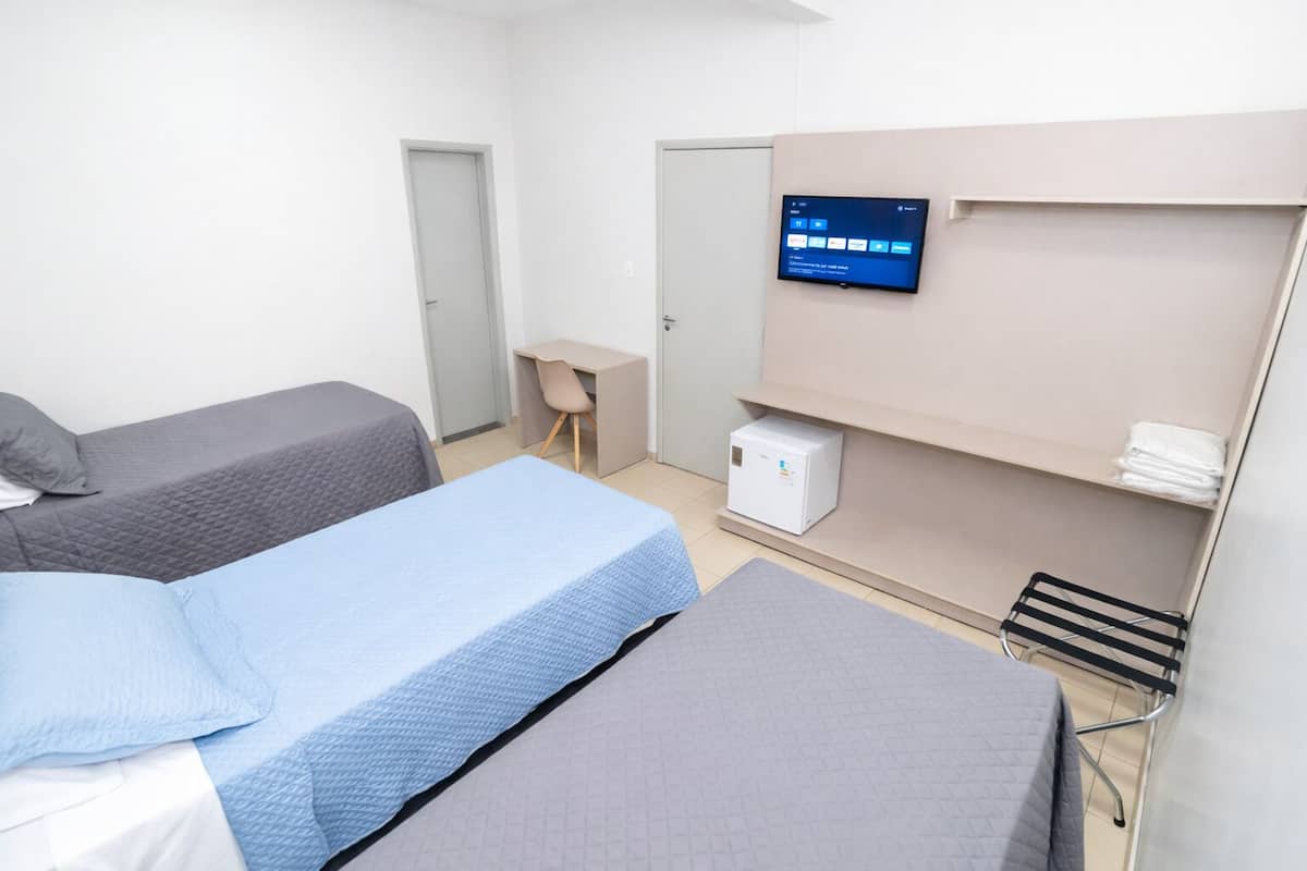 標準三人房 | 免費 Wi-Fi、床單