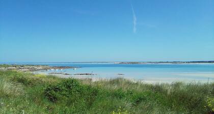 Maison bois au calme entre mer et campagne