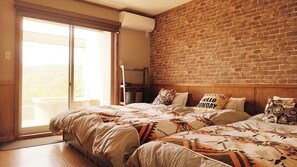 Standard Twin Room, Balcony, Partial Ocean View | Down duvets, individually decorated, desk, laptop workspace