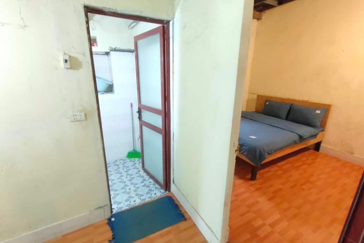 Quarto casal | 1 quarto, cortinas blackout, Wi-Fi de cortesia, roupa de cama