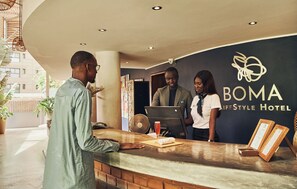 Lobby - Hôtel Boma (Dakar)