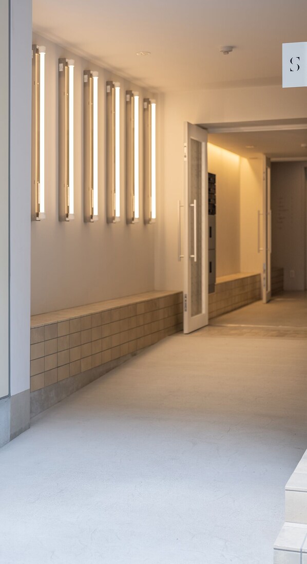 Interior entrance