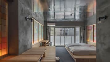 双床房, 无烟房, 城市景观 (5F) | 笔记本电脑工作区、免费 WiFi
