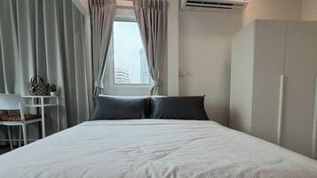 Enkeltrom – superior, 1 queensize-seng, ikke-røyk, byutsikt