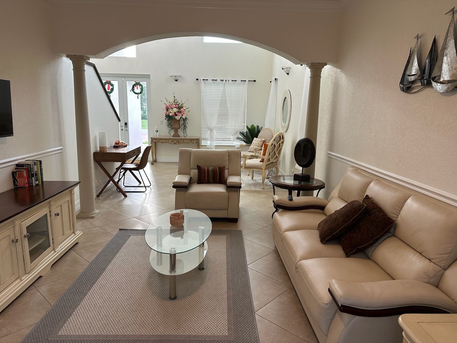 Área de sala de estar