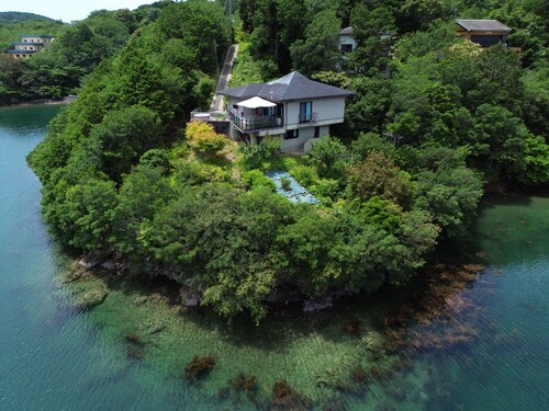 Only one cottage per day overlooking Gokasho Bay