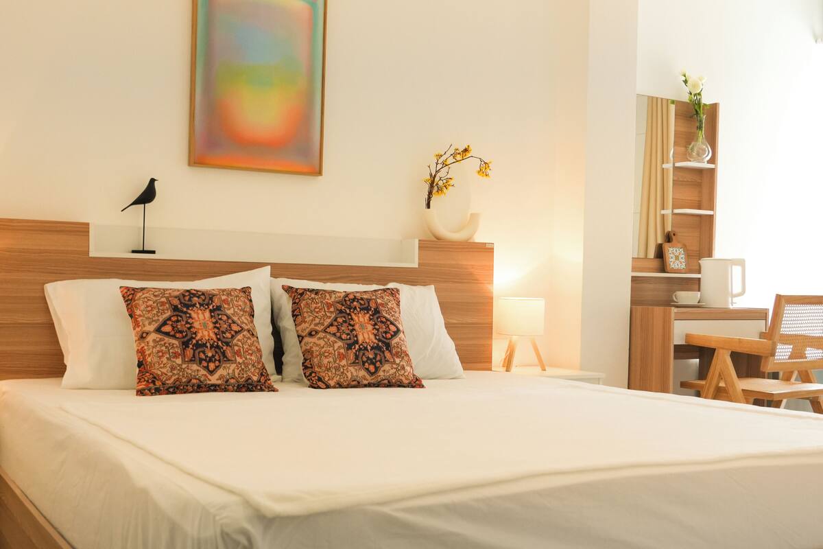 Standard Double Room, Balcony, Hill View | In-room safe, laptop workspace, iron/ironing board, free WiFi