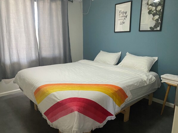 2 chambres, fer et planche à repasser, Wi-Fi