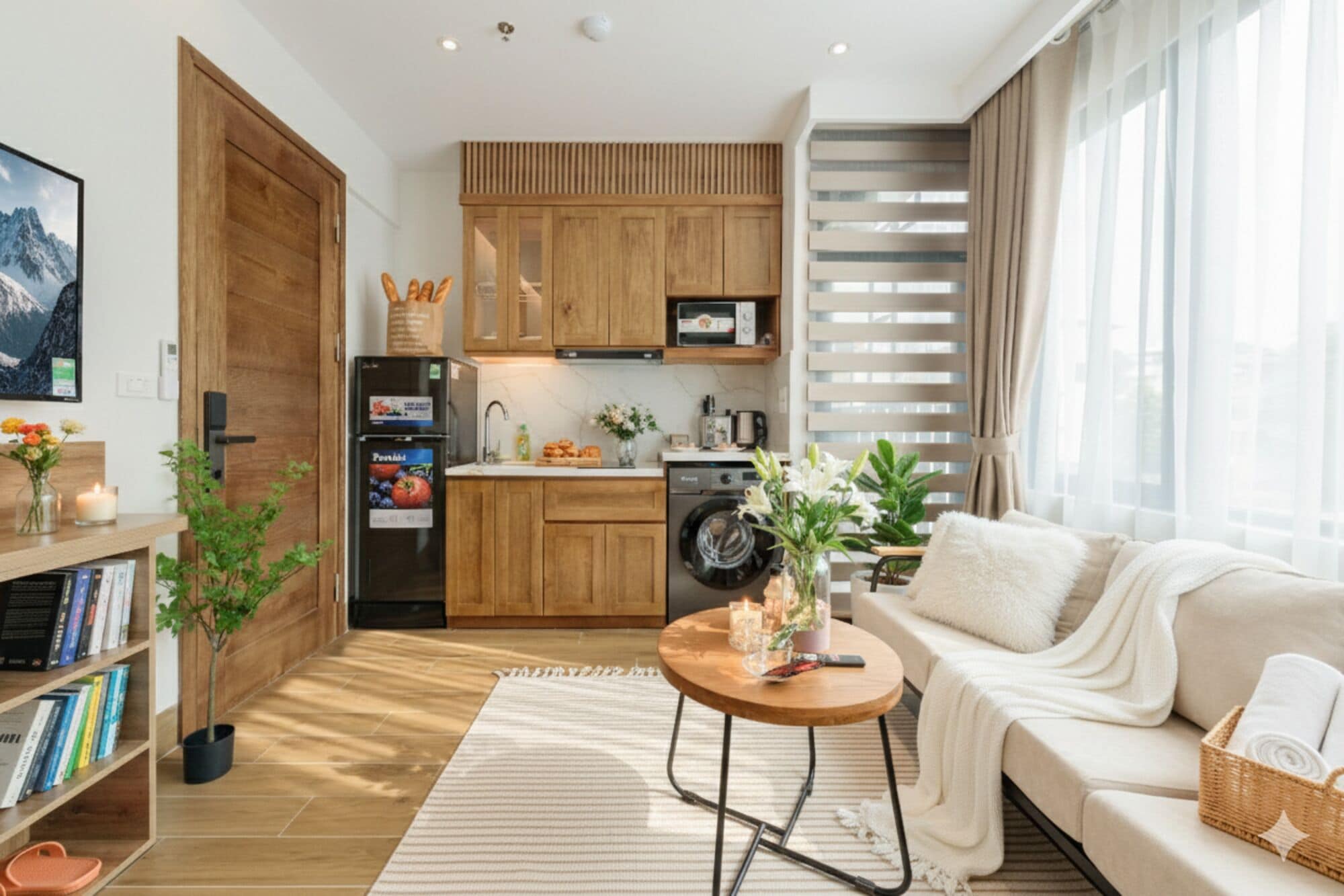 Studio – comfort, bakgårdsutsikt | Oppholdsområde