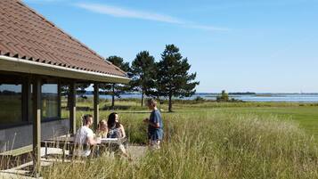 Blick von der Unterkunft