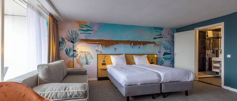 1 間睡房、熨斗/熨衫板、免費 Wi-Fi、床單