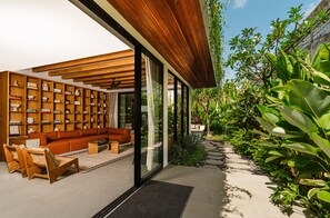 Villa, 3 chambres, piscine privée, vue jardin | Vue sur le jardin