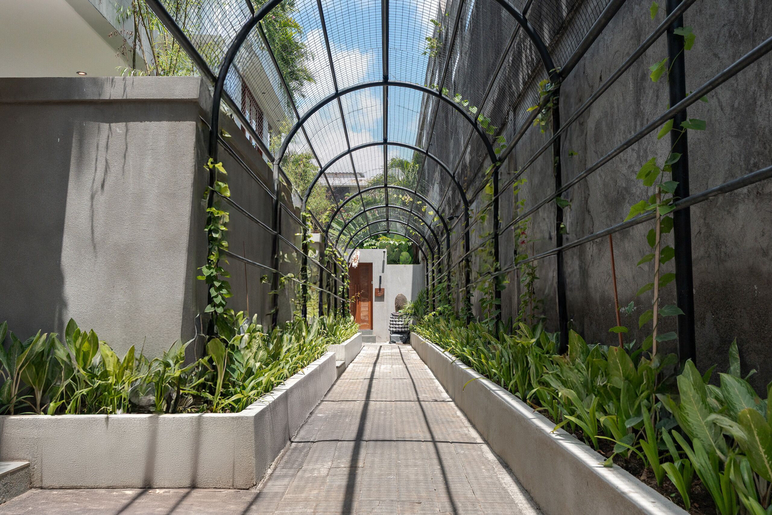 Außenbereich für Bankette