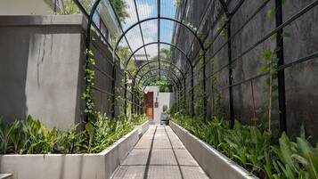 Außenbereich für Bankette