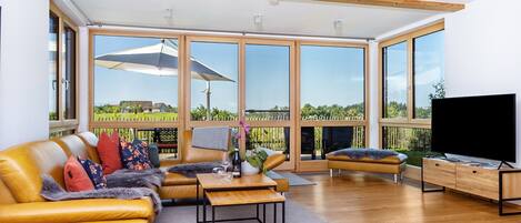 Fernseher, Tischtennisplatte