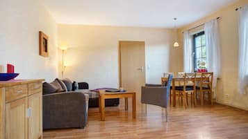 TV, DVD player, table tennis