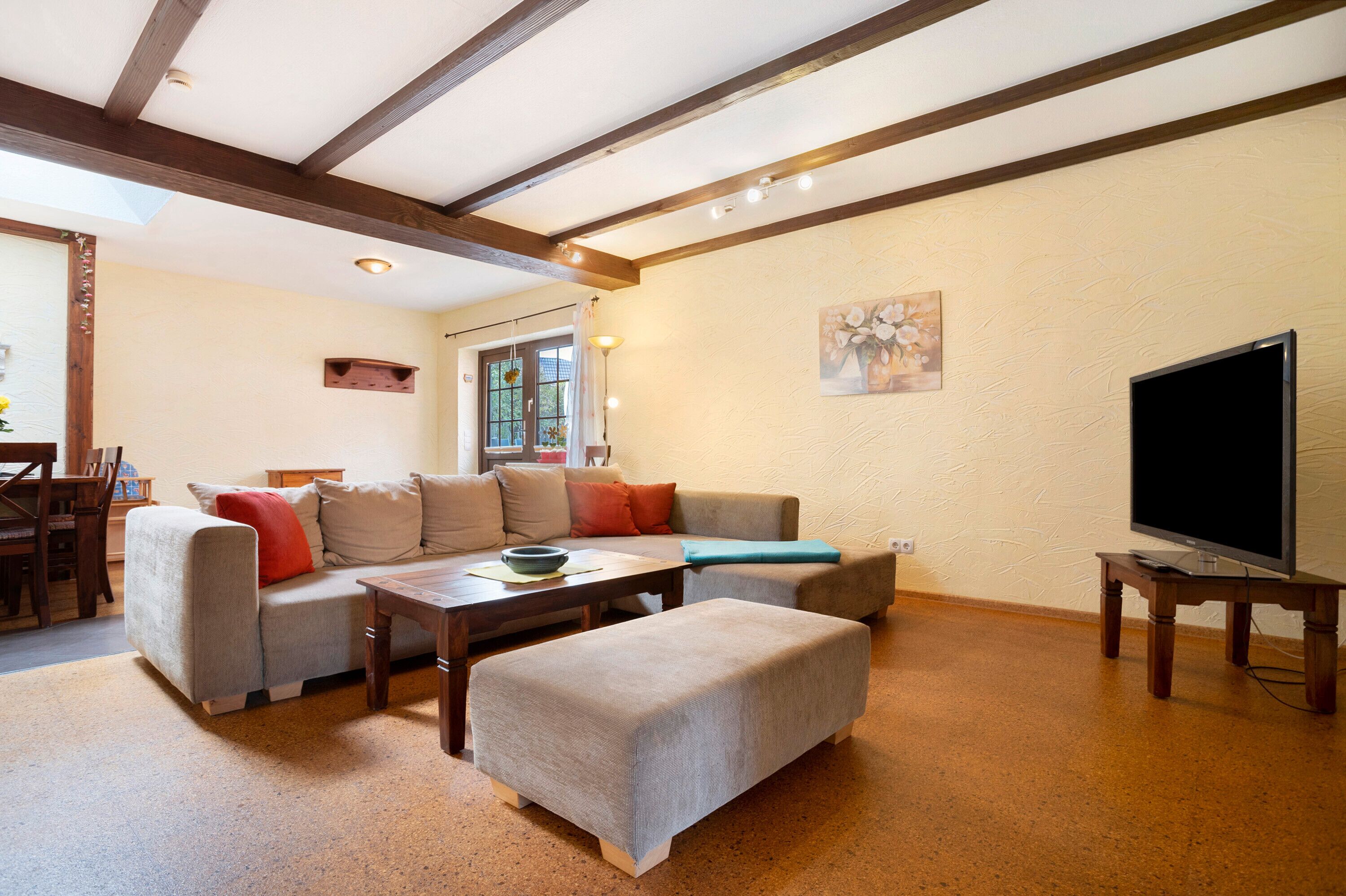 Télévision, table de tennis de table