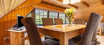 Apartment 'Kummerower See, 80qm' with Shared Terrace, Shared Garden and Wi-Fi