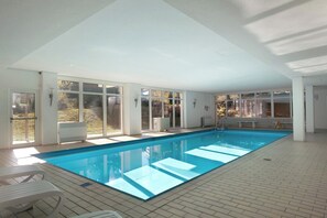 Indoor pool, a heated pool