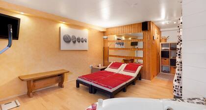 Appartement 'Lemke' avec terrasse, sauna, jardin commun et wifi