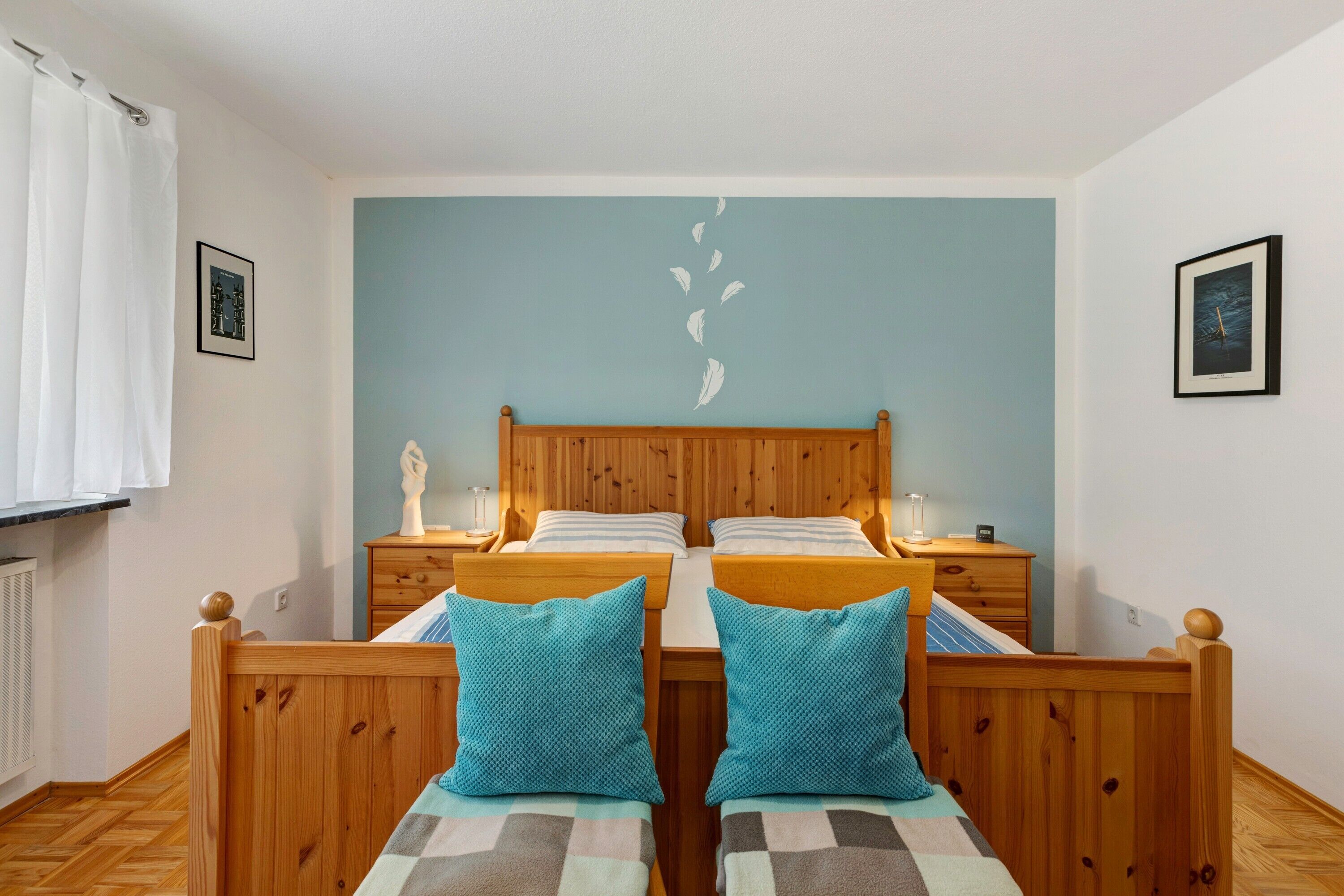 2 Schlafzimmer, Bügeleisen/Bügelbrett, kostenloses WLAN, Bettwäsche