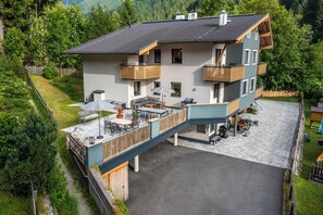 Fassade der Unterkunft