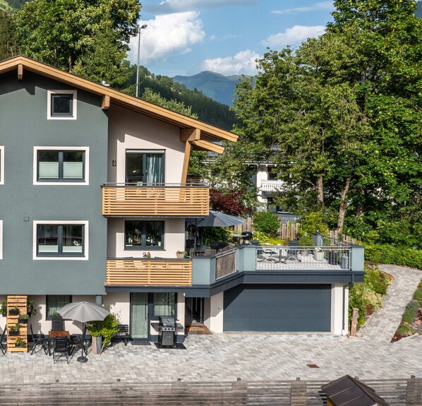 Fassade der Unterkunft