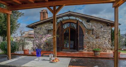 Spendid garden in Chianti
