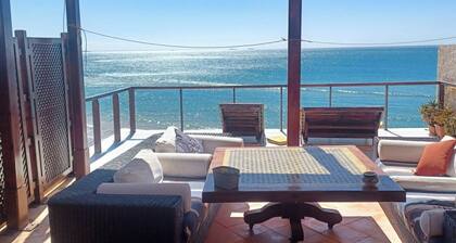 Balcony overlooking the sea