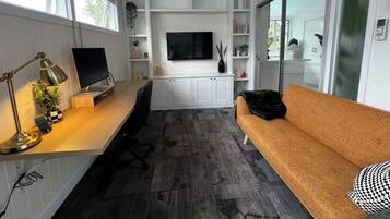 TV, books, offices