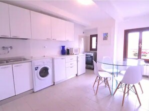 Appartement Duplex, vue ville | Cuisine privée