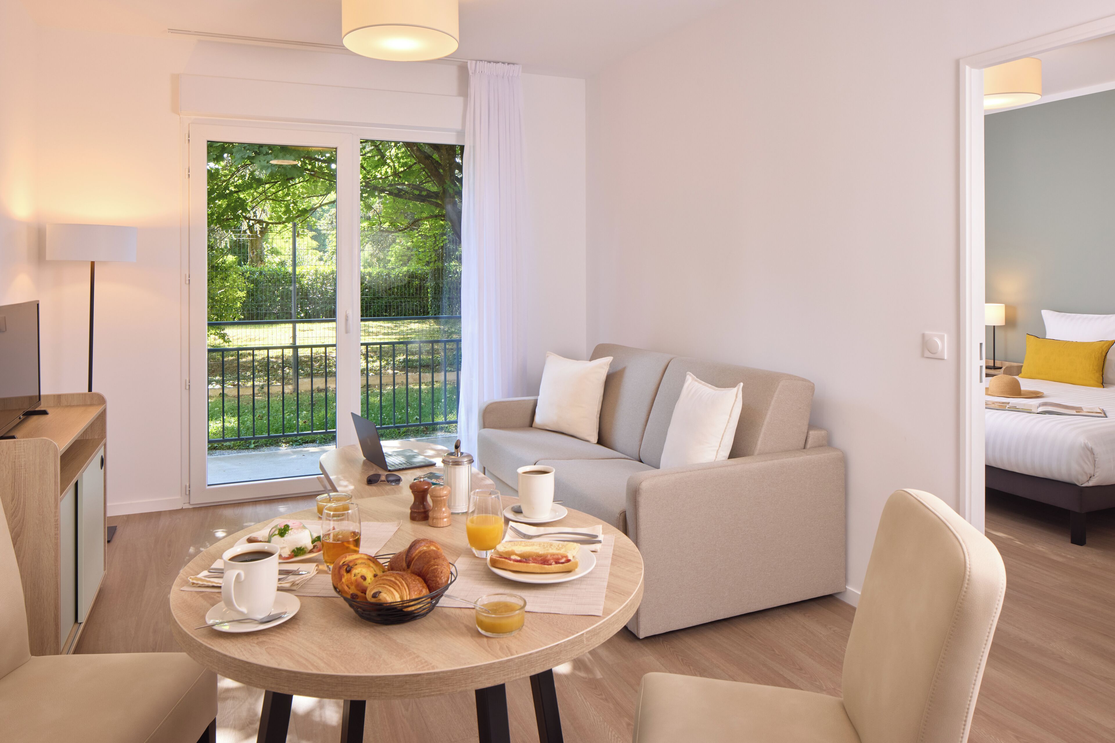 32-inch flat-screen TV with digital channels, offices