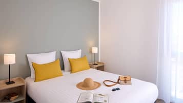 Suite, 2 camas Queen size, para no fumadores | Wifi gratis y ropa de cama