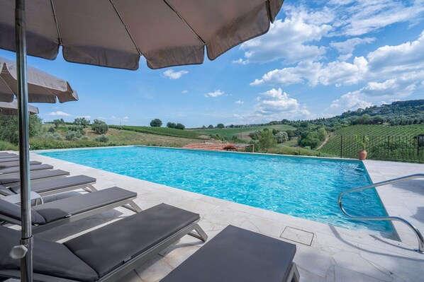 Opvarmet pool