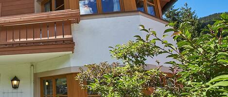 Overnatningsstedets facade