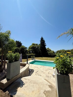 Alberca al aire libre 
