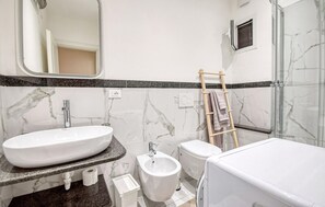 Shower, hair dryer