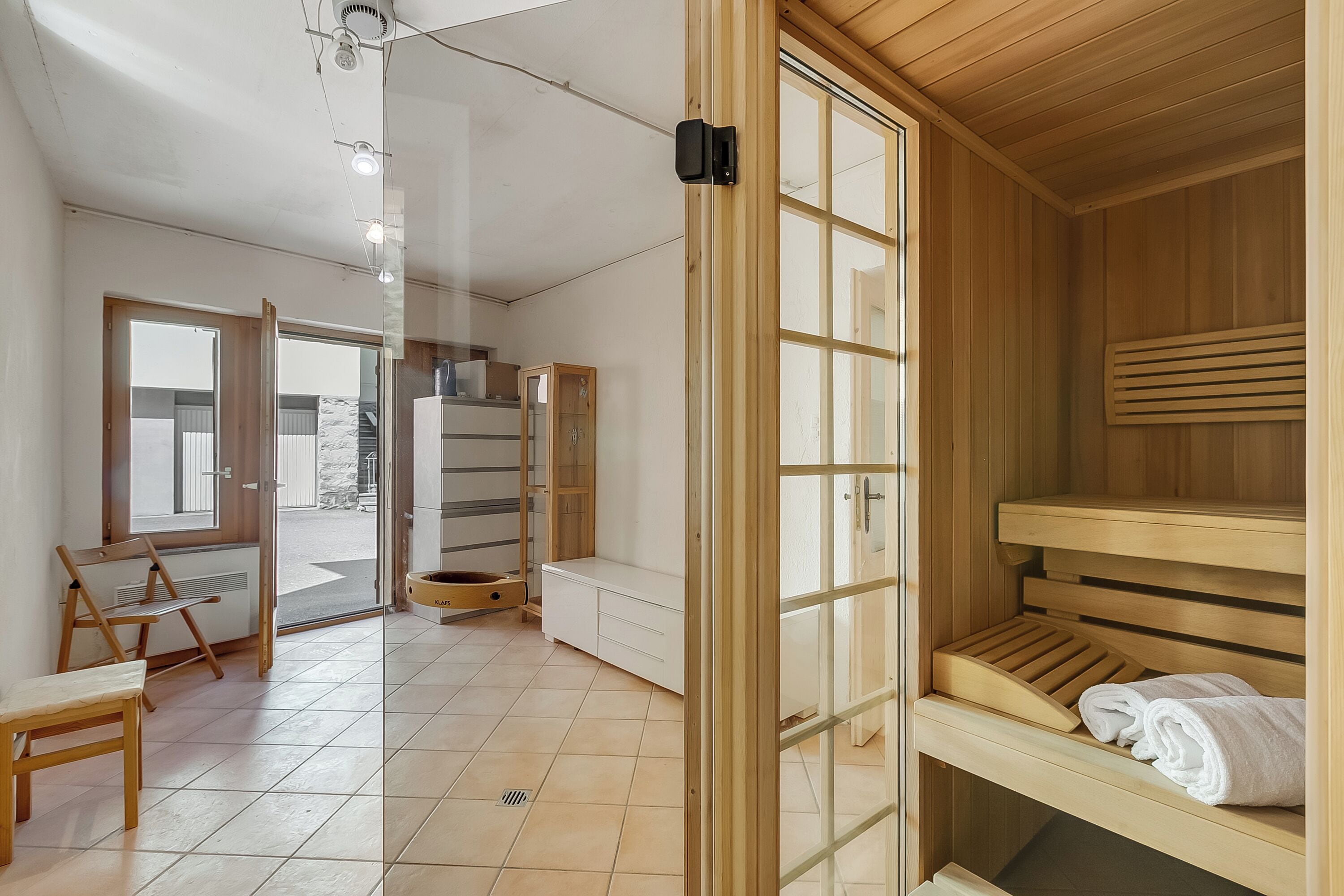 Family Apartment, Multiple Bedrooms, 2 Bathrooms, Mountainside (Casa Andy 2 Val Lavizzara) | Sauna