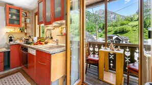 อพาร์ทเมนท์สำหรับครอบครัว, 1 ห้องนอน, 2 ห้องน้ำ, ติดภูเขา (Casa Andy 1 Val Lavizzara with Views) | ครัวส่วนตัว