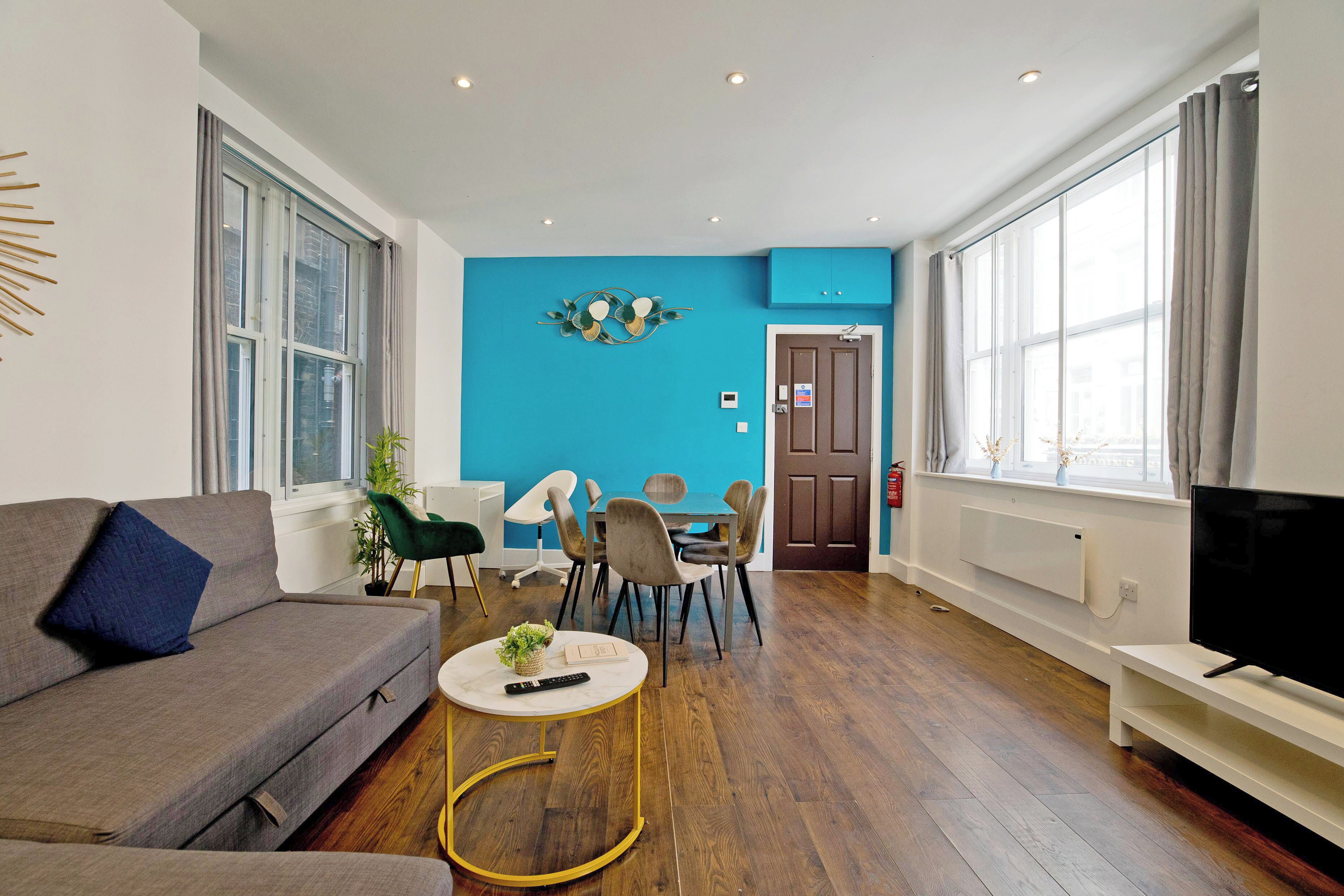 Apartment, 2 Schlafzimmer | Wohnbereich