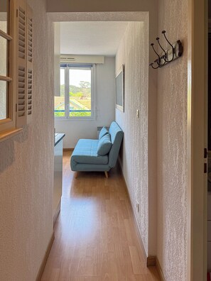 Living area - T2 apartment in Moulleau for 3 people 50m from the beach (Arcachon)