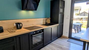 Refrigerador, microondas y lavavajillas