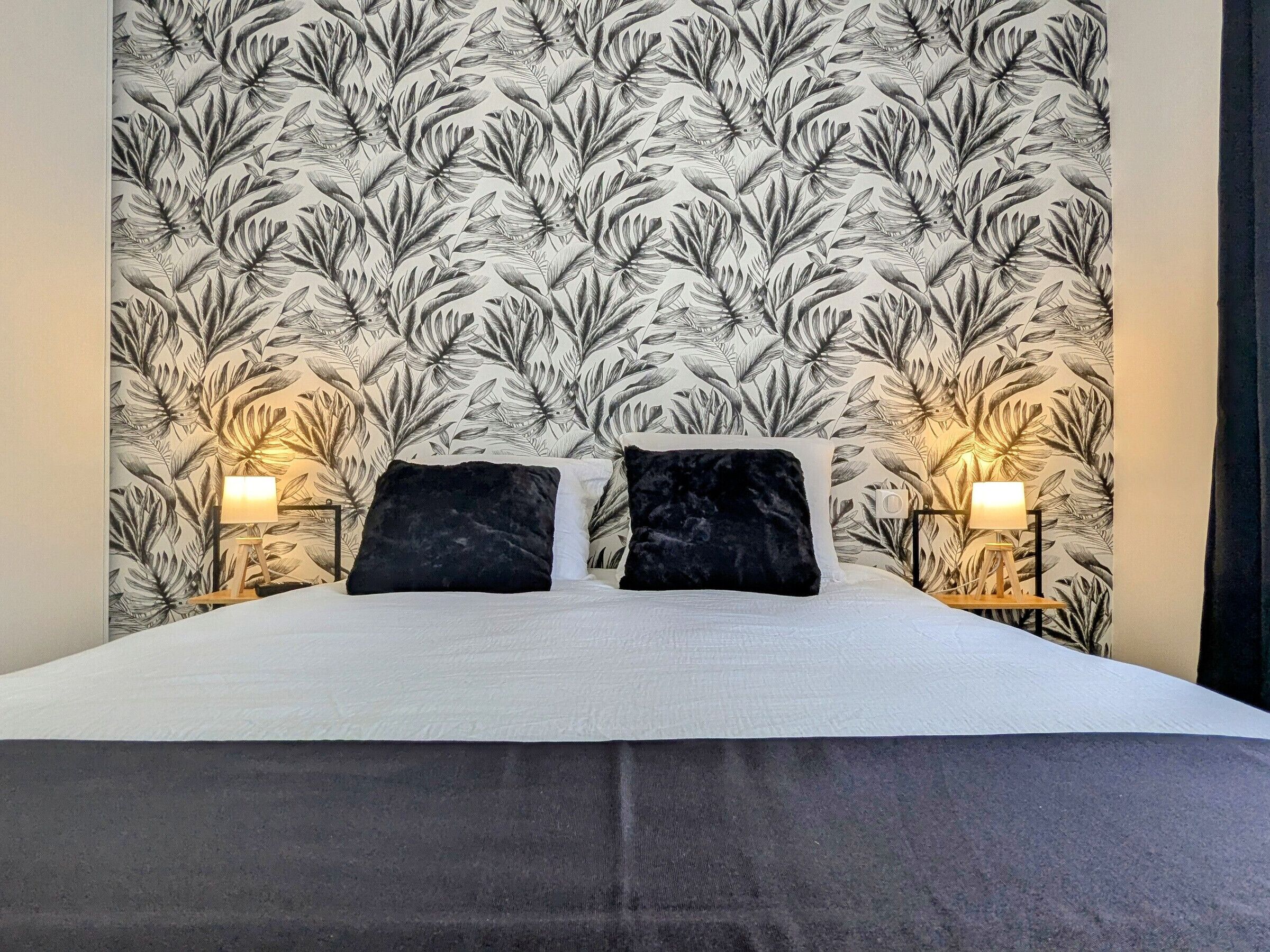 2 habitaciones y ropa de cama 