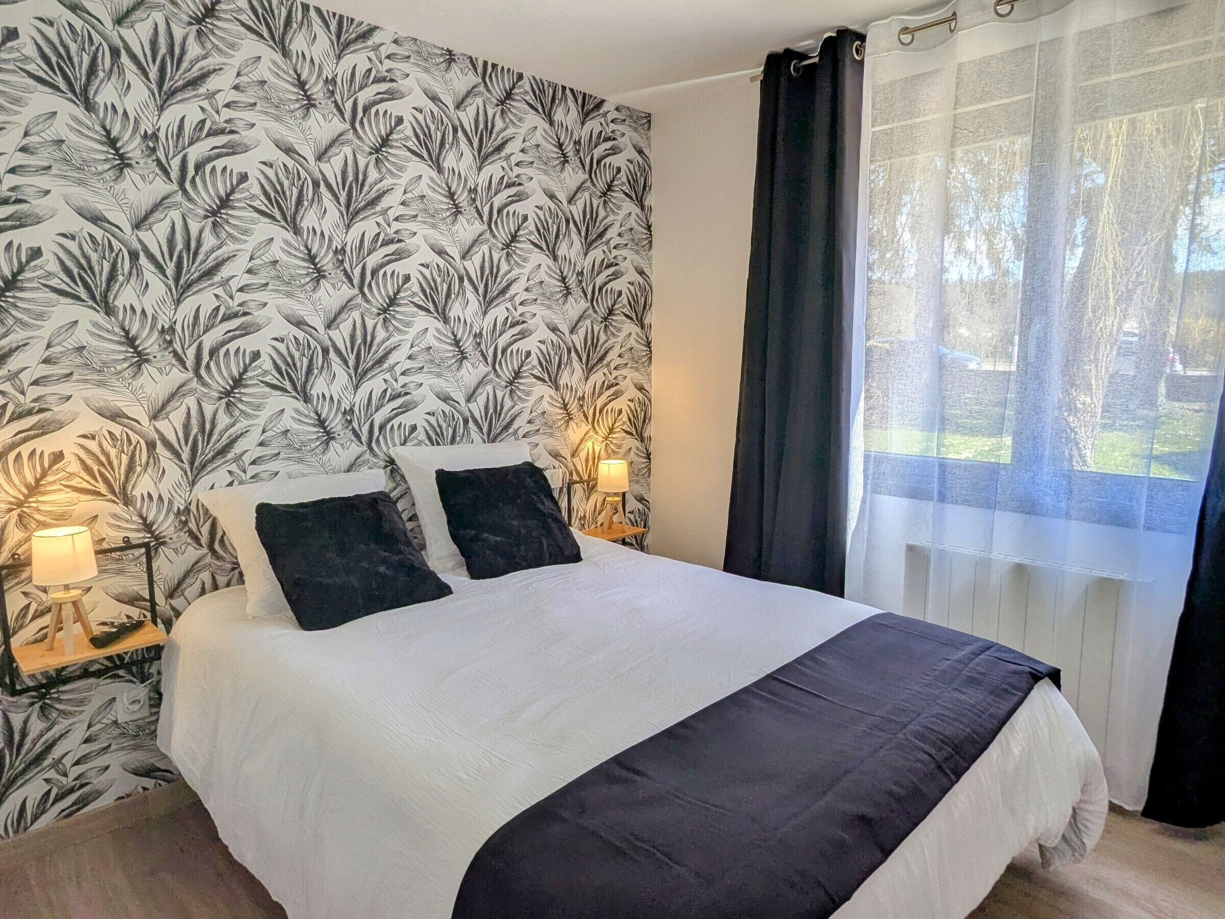 2 chambres, draps fournis